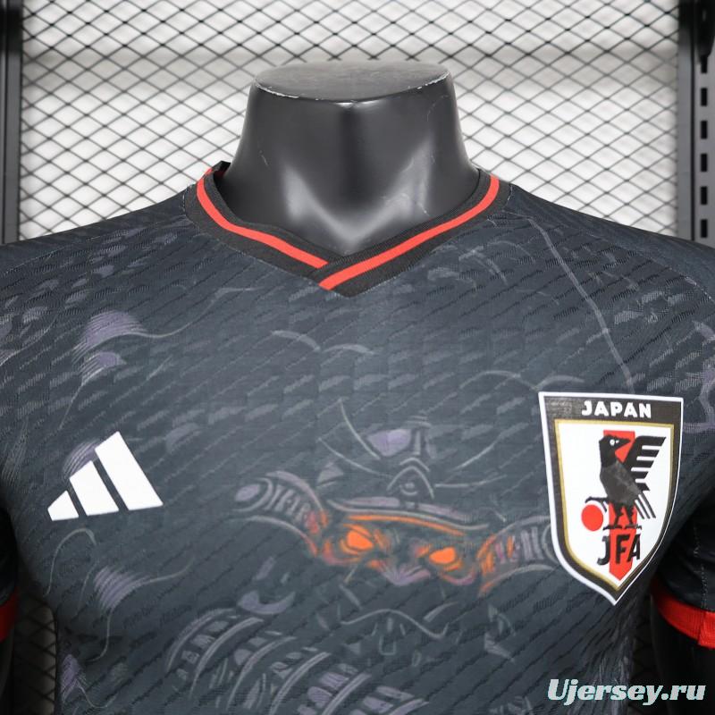 Player Version 2024 Japan Black Dragon With Glared Eye Concept Jersey