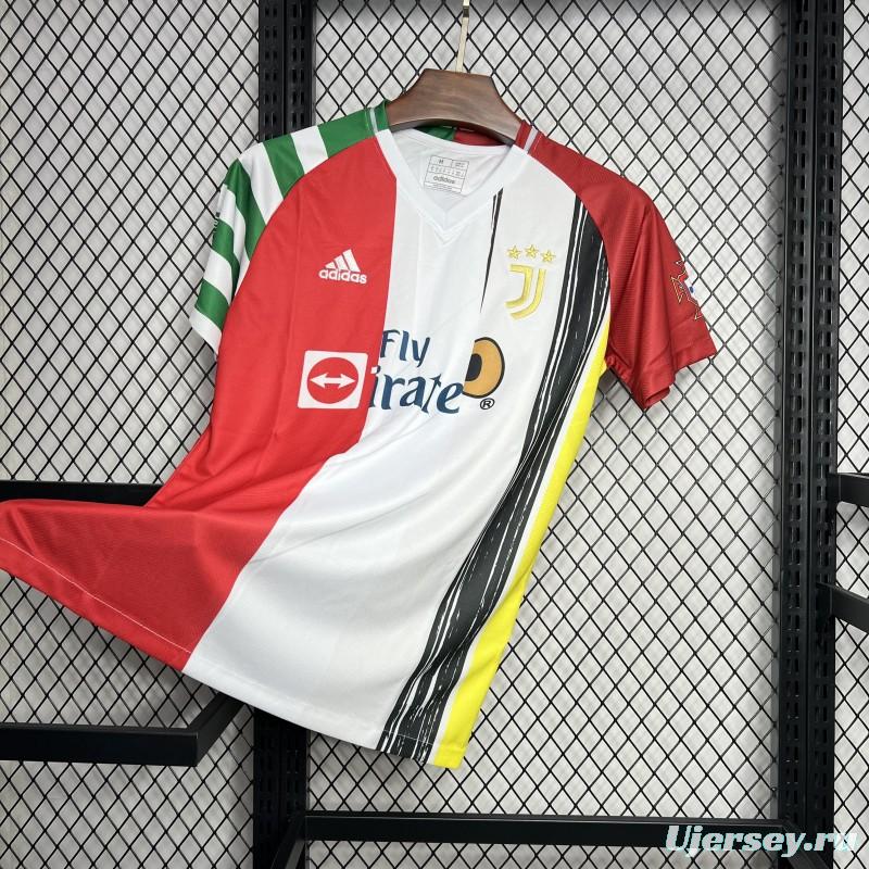 23/24 Juventus White/Red Special Jersey