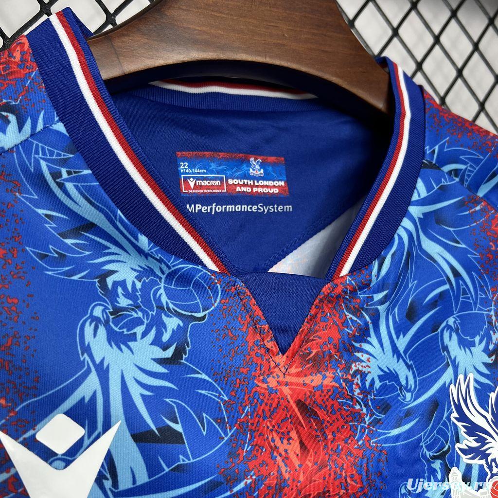24/25 Kids Crystal Palace Home Jersey
