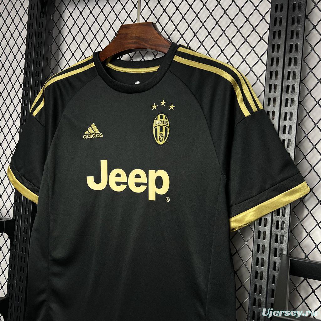 Retro 15/16 Juventus Third Black Jersey