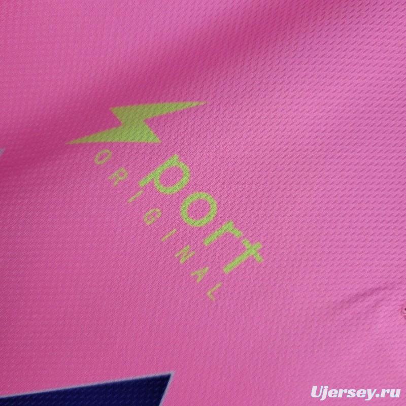 Retro 1992/93 Mexico Goalkeeper CAMPOS 1 Home Pink Jersey