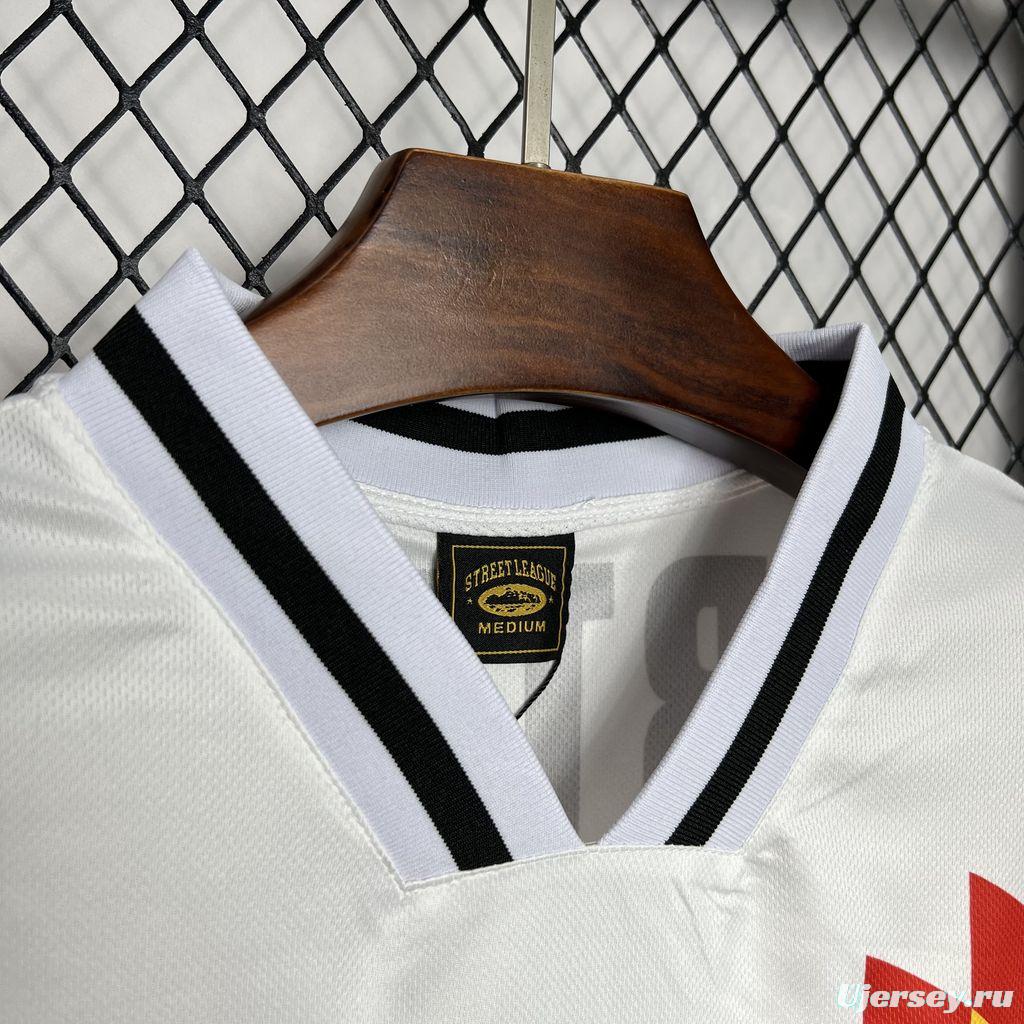 Retro 1995 Club America White Corteiz Jersey