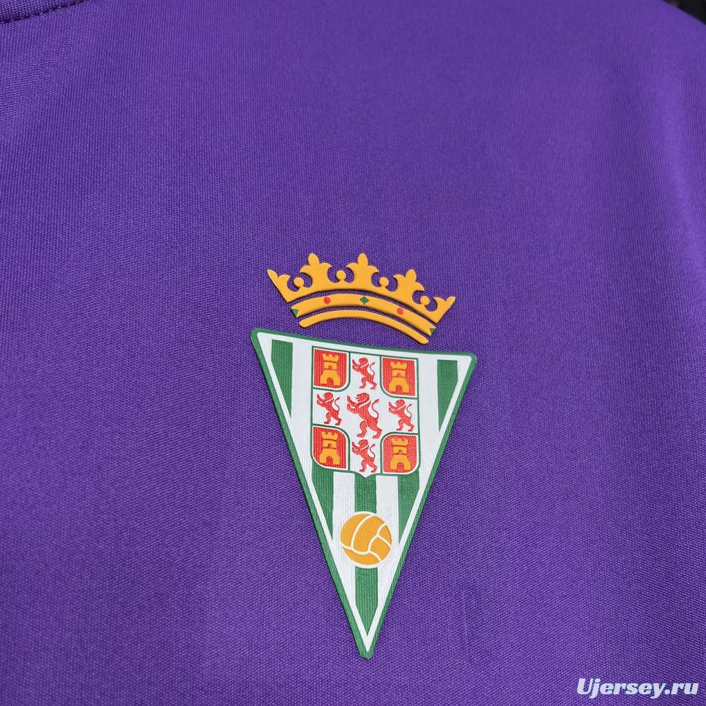 24/25 Cordoba CF Away Purple Jersey