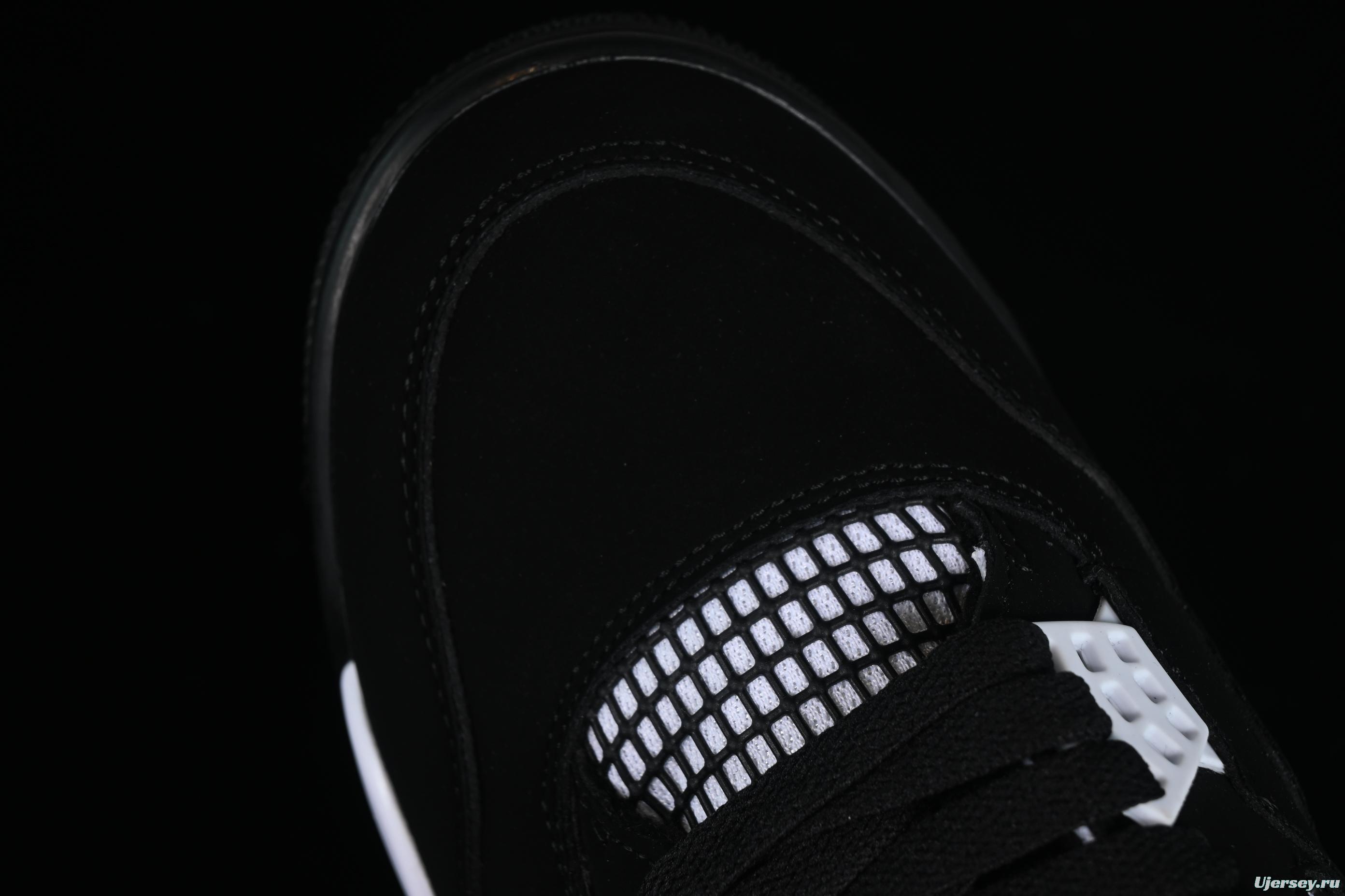 Nike Air Jordan 4 Retro "White Thunder" Basketball Shoes - FQ8138-001