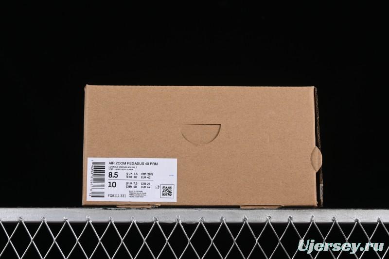 Nike Air Zoom Pegasus 40 Breathable Mesh Running Shoes - FQ8111-331