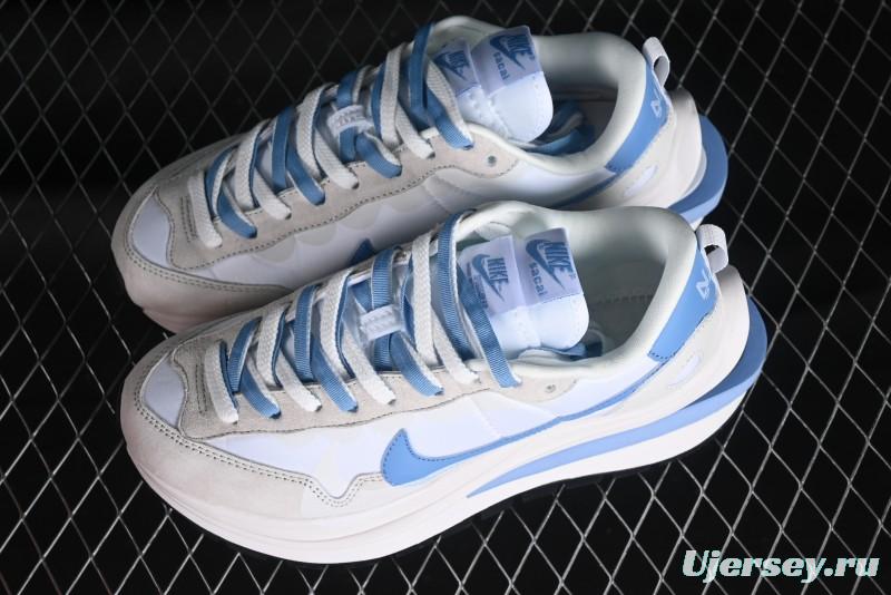 Nike Sacai VaporWaffle 3.0 Deconstructed Sneakers with Overlapping Swoosh and Double Tongue - DD1875-101