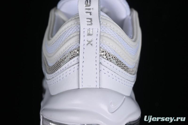 Nike Air Max 97 Retro Running Shoes with Full-Sole Air Cushion - FQ8889-100