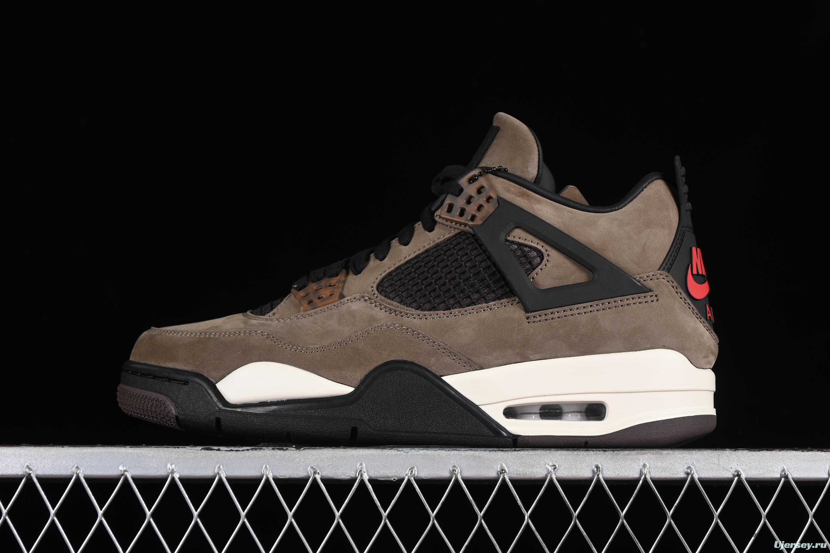 Nike Air Jordan 4 Retro TS Suede Brown - AJ4