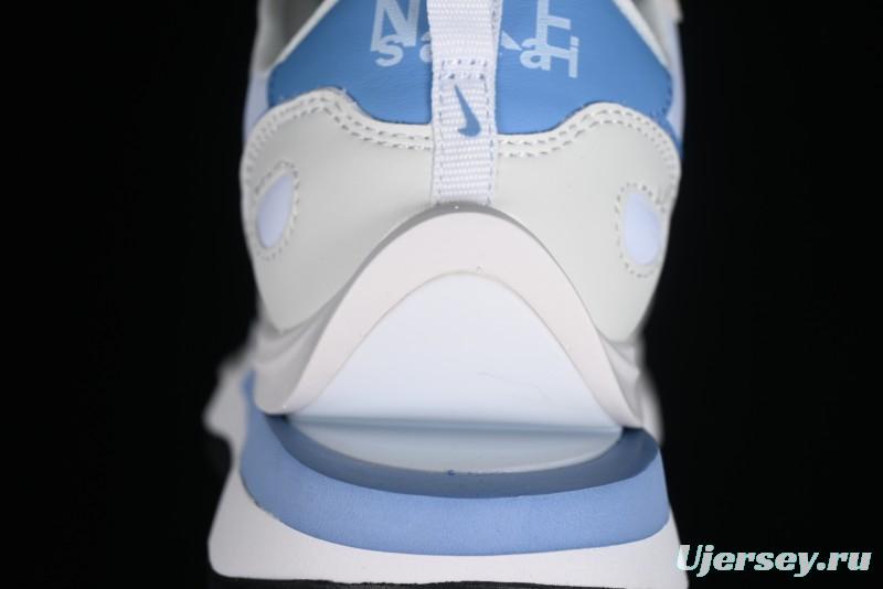 Nike Sacai VaporWaffle 3.0 Deconstructed Sneakers with Overlapping Swoosh and Double Tongue - DD1875-101