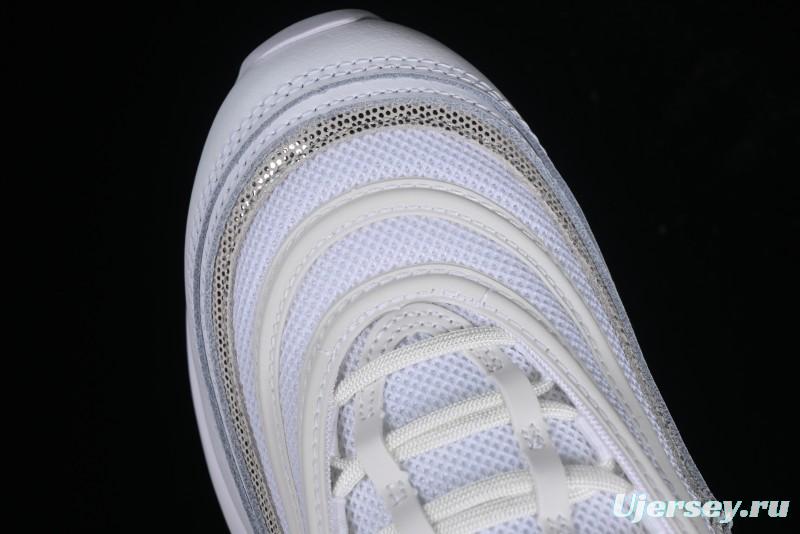 Nike Air Max 97 Retro Running Shoes with Full-Sole Air Cushion - FQ8889-100