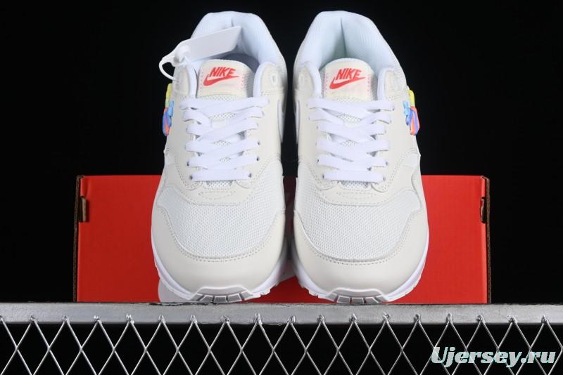 Nike Air Max 1 Retro Running Shoes with Half-Sole Air Cushion - FN4782-100