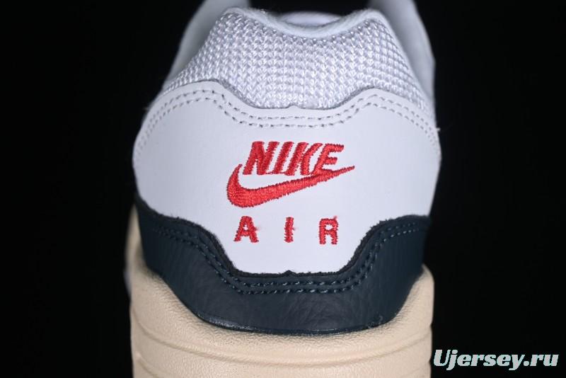 Nike Air Max 1 Premium Retro Running Shoes with Half-Sole Air Cushion - DH1348-146