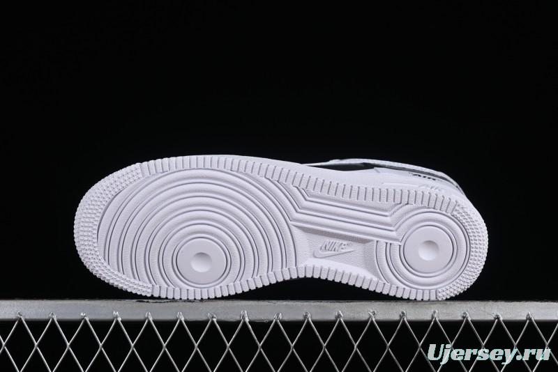Nike Air Force 1 '07 Low Casual Sneakers with Double Swoosh Design - DD8959-100