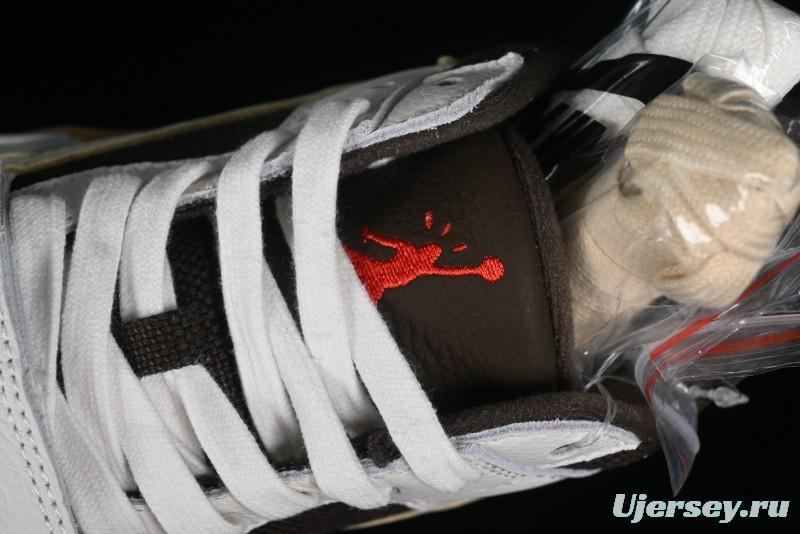 Nike Travis Scott x Jordan Jumpman Jack TR "University Red" Basketball Shoes with Magic Strap - FZ8117-100