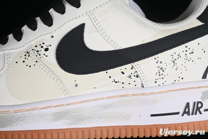 Nike Air Force 1 '07 Low Graffiti Casual Sneakers - DM0576-101