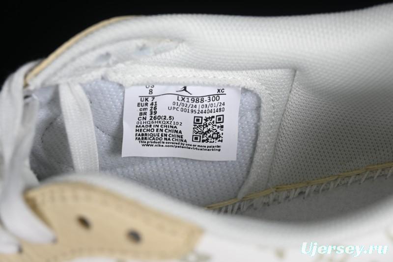 Nike Air Jordan 1 Low OG SP Travis Scott x Fragment Design Collaboration Sneakers - LX1988-300