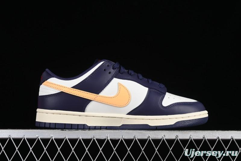 Nike Dunk Low Retro Navy Blue SB Low-Top Casual Skate Shoes - FV8106-181