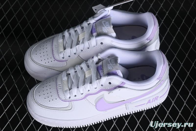 Nike Air Force 1 Shadow Lightweight Elevated Low-Top Casual Sneakers - FN6335-102