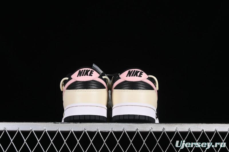 Nike Dunk Low SB Casual Skate Shoes with Smoked Rose Design - FD1232-001