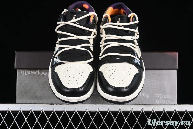 Nike Air Jordan 1 Low AJ1 Panda Prank Hip-Hop Theme - Big Shots Casual Sneakers