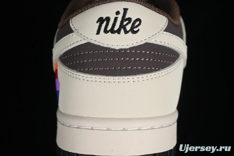 Nike SB Dunk Low Apple Colorway Low-Top Casual Skateboarding Shoes - MU0232-368