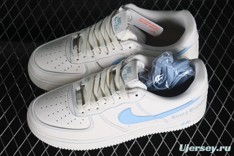 Nike Vlone x Air Force 1 '07 Low Light Bone Casual Sneakers - AA5360-008