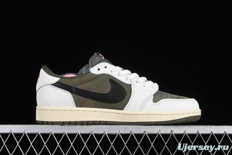Nike Travis Scott x Air Jordan 1 Low OG Retro Sneakers DM7866-200