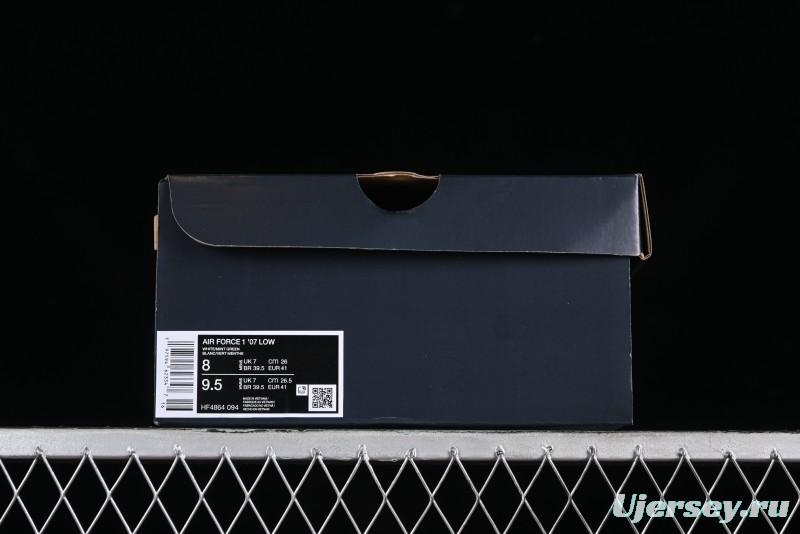 Nike Air Force 1 '07 Low Casual Sneakers with Full-Length Air Cushion - HF4864-094
