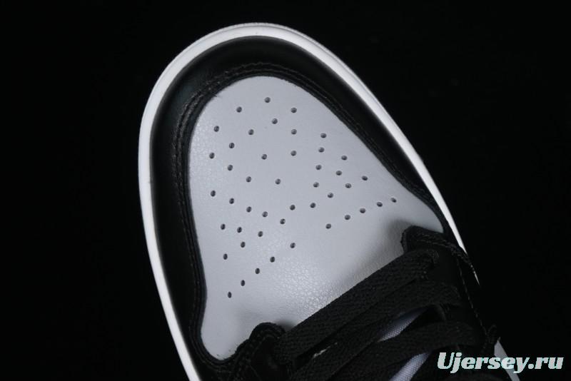 Nike Air Jordan 1 Low AJ1 Black Grey Red Hook Low-Top Culture Basketball Shoes - DC0774-062