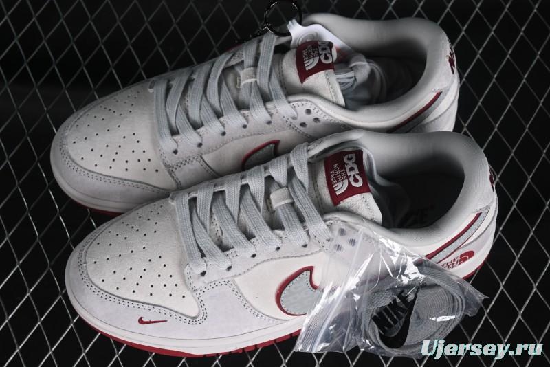 Nike Dunk Low The North Face CDG Collaboration - Grey Skateboard Shoes - DQ1098-336