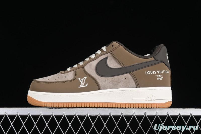 Nike Air Force 1 '07 Low LV Collaboration - Light Brown Casual Sneakers - BA8806-224