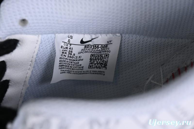 Nike Air Force 1 '07 Low Custom ID Graffiti Chinese Style Hundred Surnames Casual Sneakers - SD3356-008