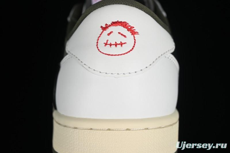 Nike Travis Scott x Air Jordan 1 Low OG Retro Sneakers DM7866-200