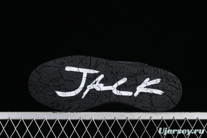 Nike Travis Scott x Jordan Cut The Check AJ1 Basketball Shoes with Velcro Strap - DR9317-001