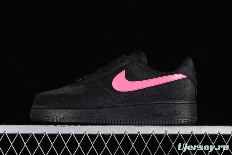 Nike Air Force 1 '07 Low Casual Sneakers in Black Starry Sky - CW2288-015
