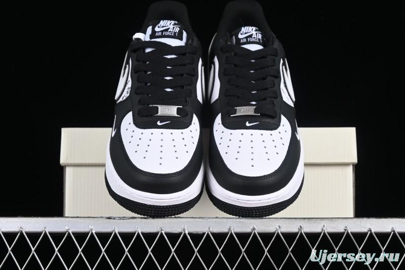 Nike Air Force 1 '07 Low "Oracle" Custom Casual Sneakers with Chinese Style Elements - DV0788-003
