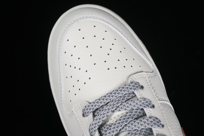 Supreme x Nike SB Dunk Low Casual Skate Shoes with Zoom Air Cushion - DQ1098-333