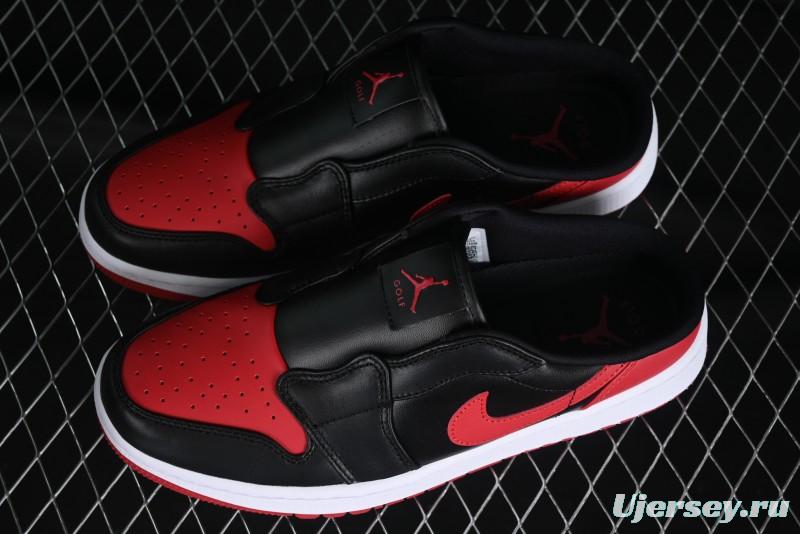 Nike Air Jordan 1 Mule Golf Shoes with Memory Foam and Rotational Traction Outsole - FJ1214-001