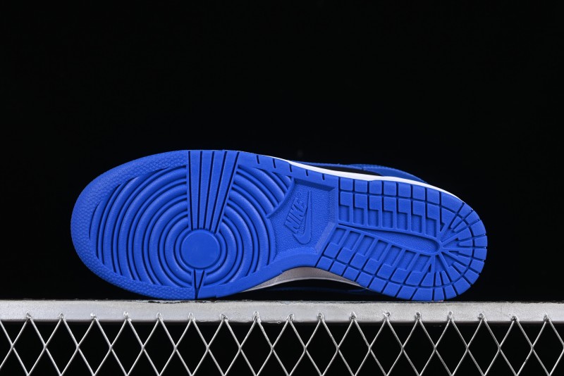Nike SB Dunk Low Black Blue Colorway Low-Top Casual Skateboarding Shoes - CW1590-001