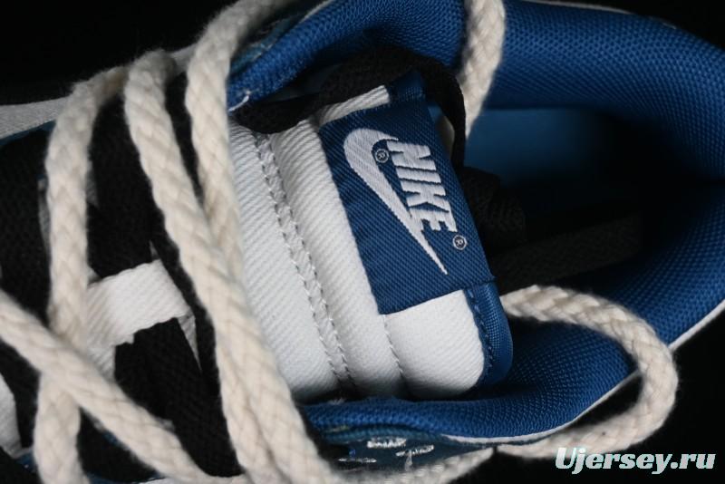 Nike Dunk Low High Street Style Ocean Protection Deconstructed SB Lace-Up Casual Skate Shoes - DV0834-101