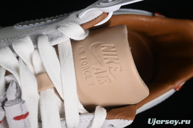 Nike Air Force 1 '07 Low Casual Sneakers with Full-Length Air Cushion - HF5697-001