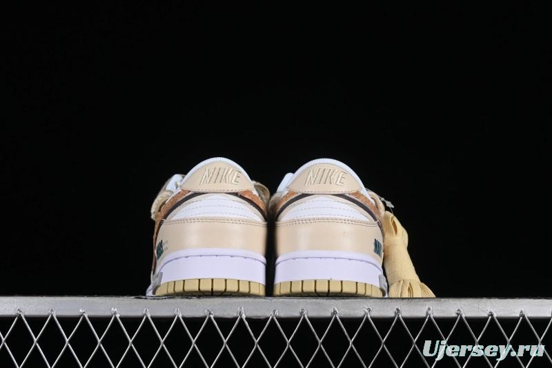 Nike Dunk Low Panda Prank Universe Exploration - Star Exploration Mocha SB Strap Low-top Casual Skate Shoes - DV0833-100