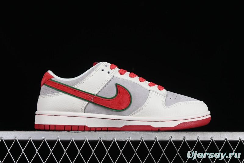 Nike SB Dunk Low Chinese New Year Limited Edition - Lucky Red Anniversary Custom Low-Top Casual Sneakers - CR8033-506