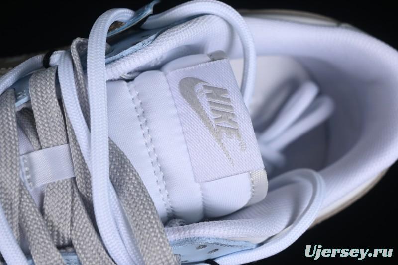 Nike Dunk Pure "Platinum" SB Low-Top Casual Sneakers with Dual Laces and Bear-Inspired Design - DV0831-101