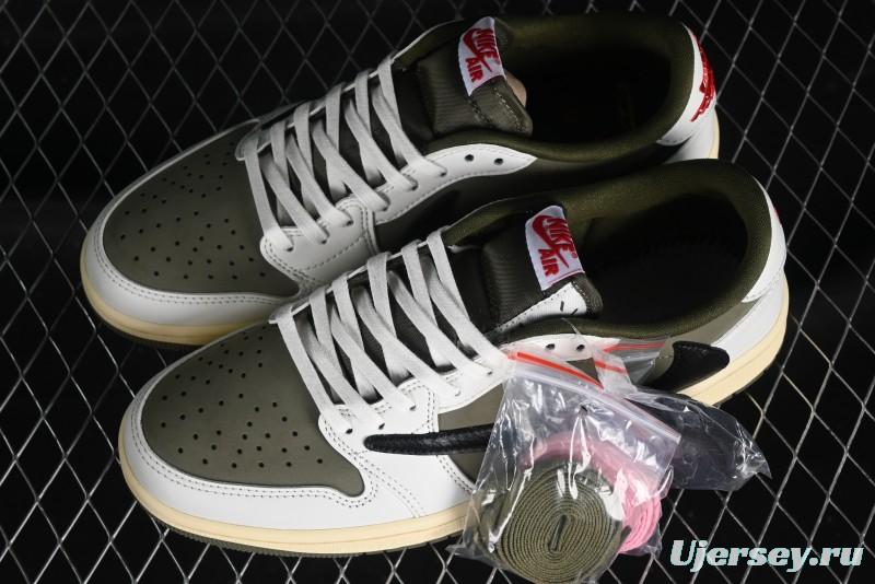 Nike Travis Scott x Air Jordan 1 Low OG Retro Sneakers DM7866-200