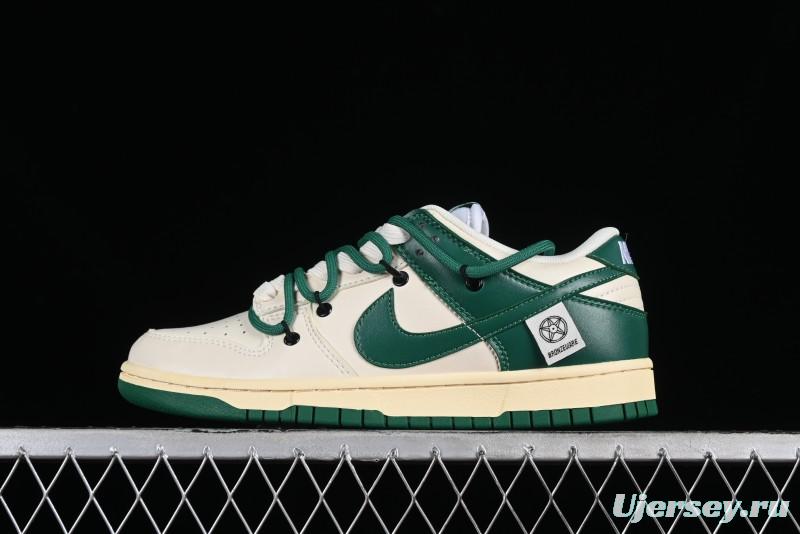 Nike Dunk Low Retro Deconstructed Style with Aged Labels SB Strap Low-Top Casual Sneakers - DD1503-112