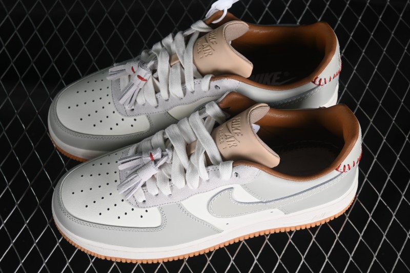 Nike Air Force 1 '07 Low Casual Sneakers with Full-Length Air Cushion - HF5697-001