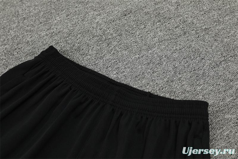 24/25 AC Milan Black Short Sleeve Jersey+Shorts