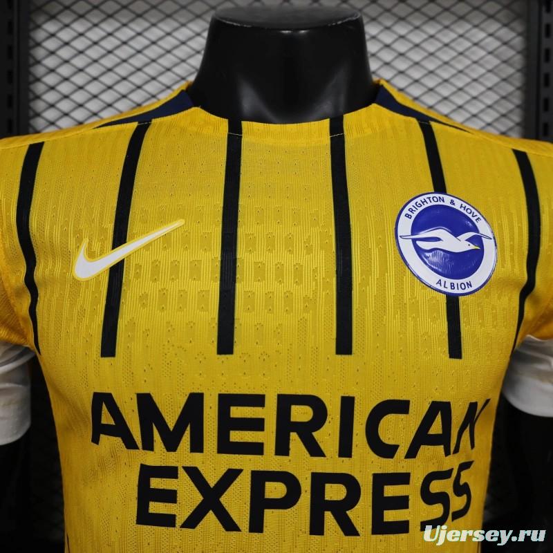 24/25 Player Version Brighton &amp; Hove Albion Away Jersey