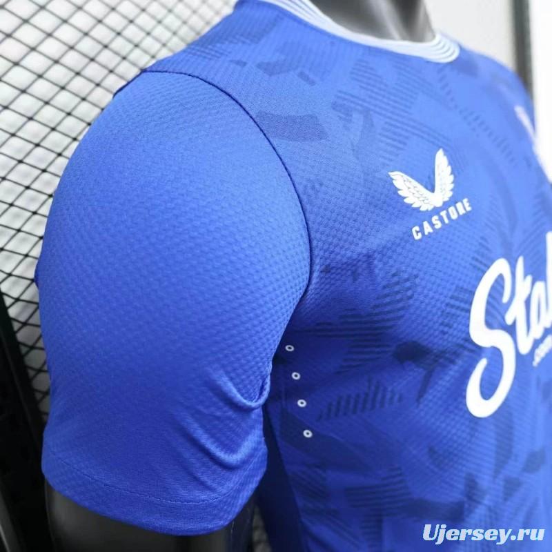 24/25 Player Version Everton Home Jersey